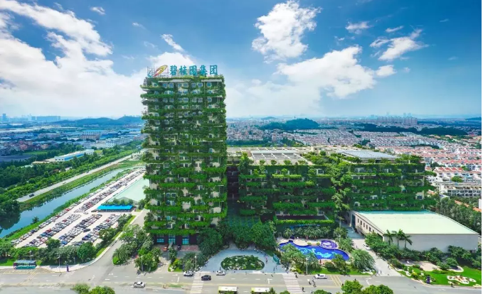 ▲碧桂园总部大楼 ▲碧桂园总部大楼