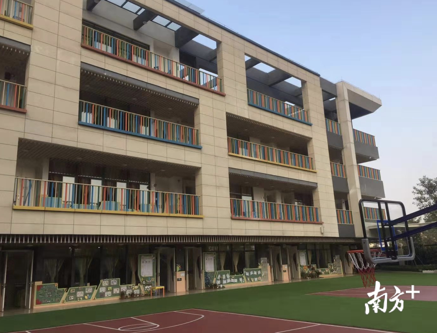 潭洲湾幼儿园是小区配建公办幼儿园。 欧阳少伟 摄