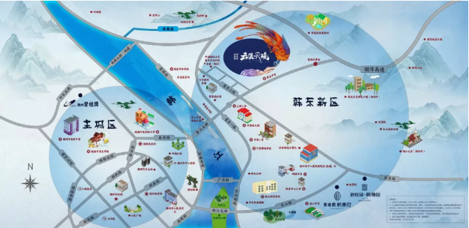 ▲区位图 ▲区位图