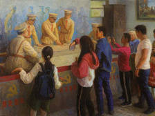 看展|“茂芝会议”召开92周年，画作重温红色故事