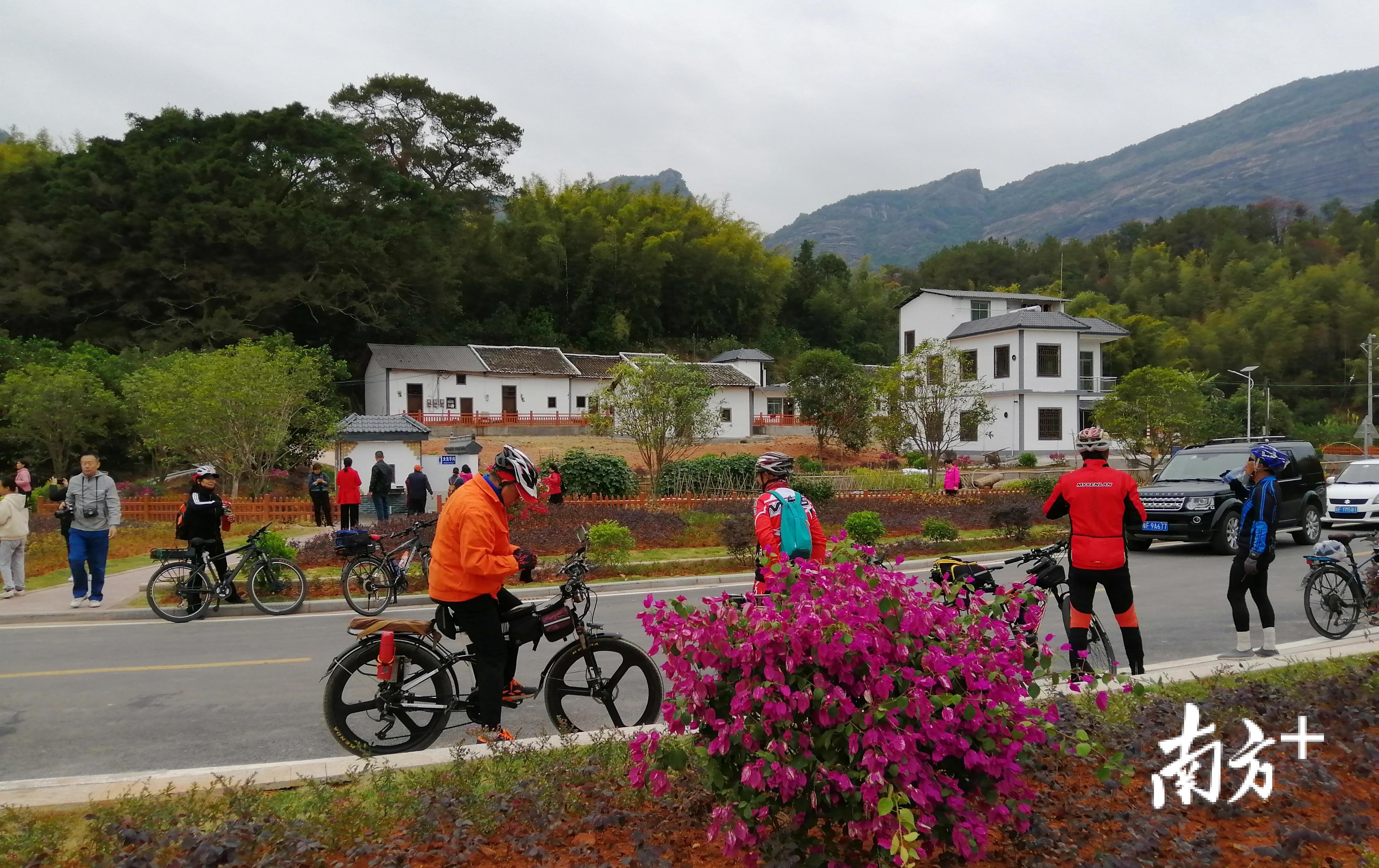 美丽乡村引游人。谭定权 摄