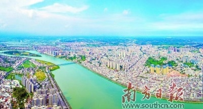 吴川市城区。