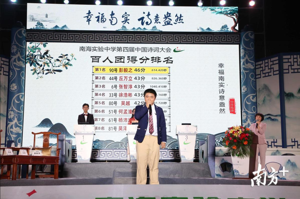 彭毅之从百人团中脱颖而出。