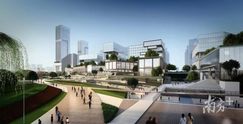 图为三龙湾南海片区规划图景。三龙湾南海片区供图
