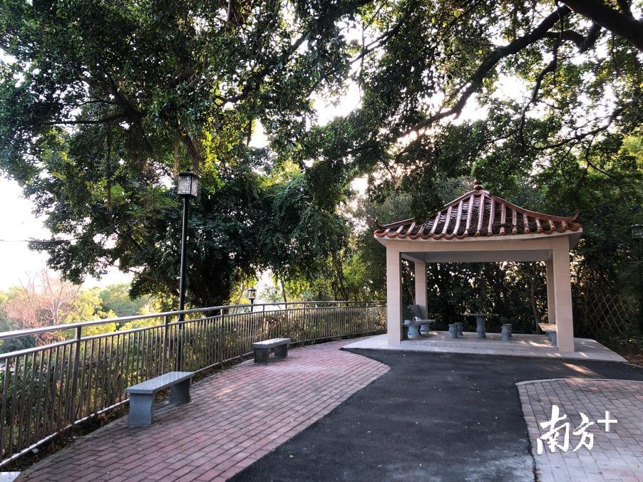 修缮一新的后山。余丹 摄