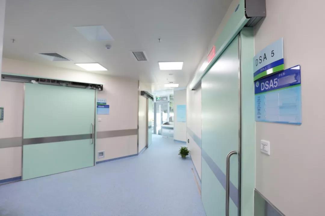 北区新介入手术室走廊 北区新介入手术室走廊