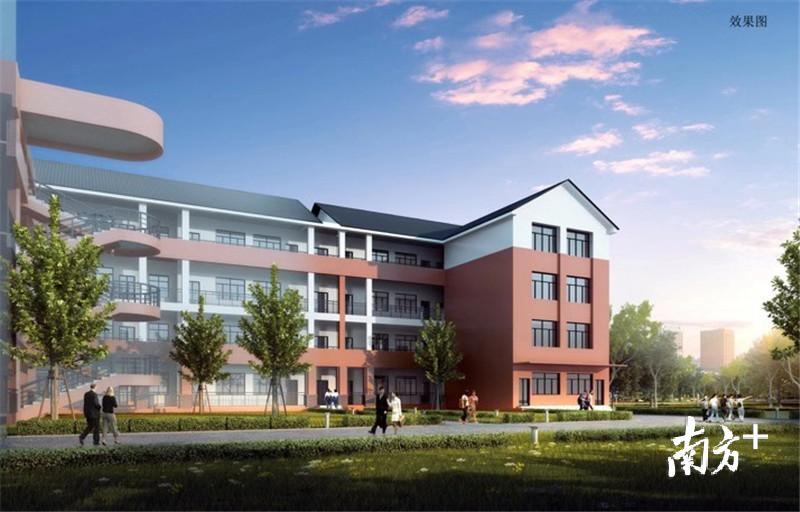 市第七高级中学项目效果图