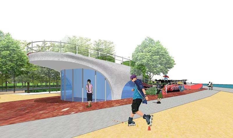 公园效果图 公园效果图