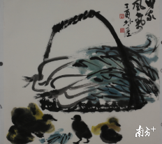 叶植盛作品《田家风气》。