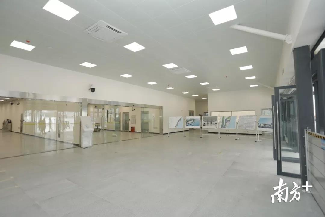 改造后的湾仔口岸内部