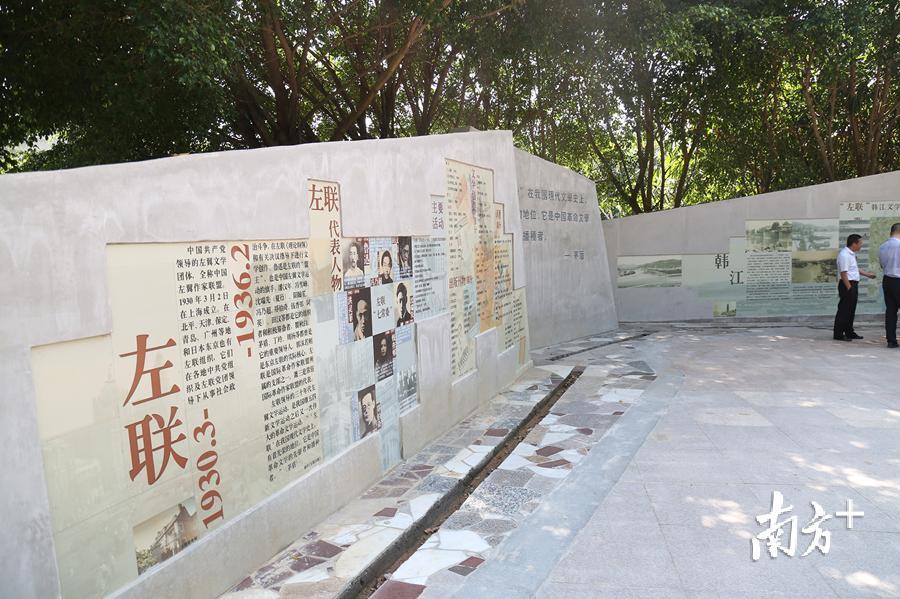 图为位于潮安区江东镇的红棉公园。