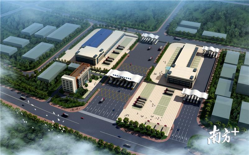 综合保税区效果图