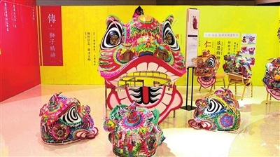 非遗产品：和平县福楼醒狮