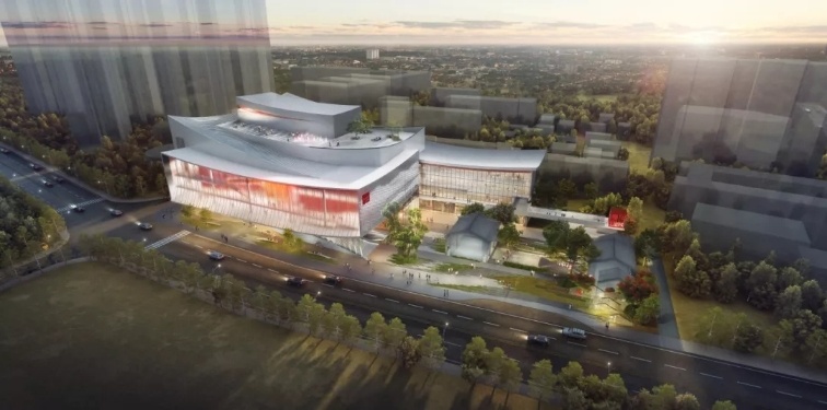 佛山粤剧院效果图。图源“佛山文化”微信公众号