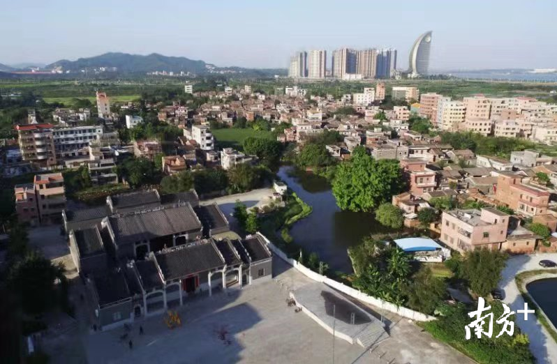 高明推动城市精细化管理进一步向镇村和社区延伸。图为高明城中村。资料图片