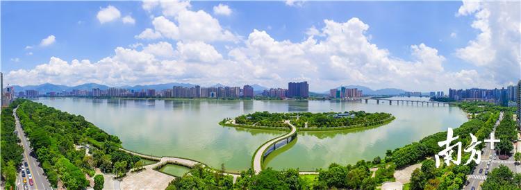 清远创建国家森林城市的各项工作拉开帷幕。 记者 曾亮超 摄