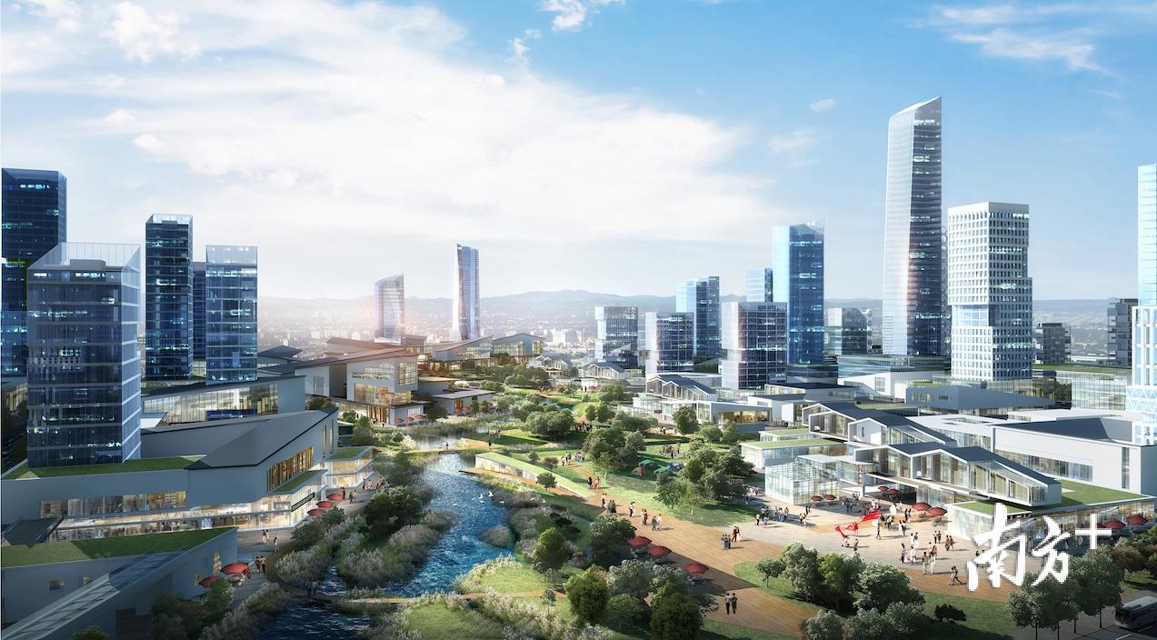 映月新城未来规划图。桂城宣办供图