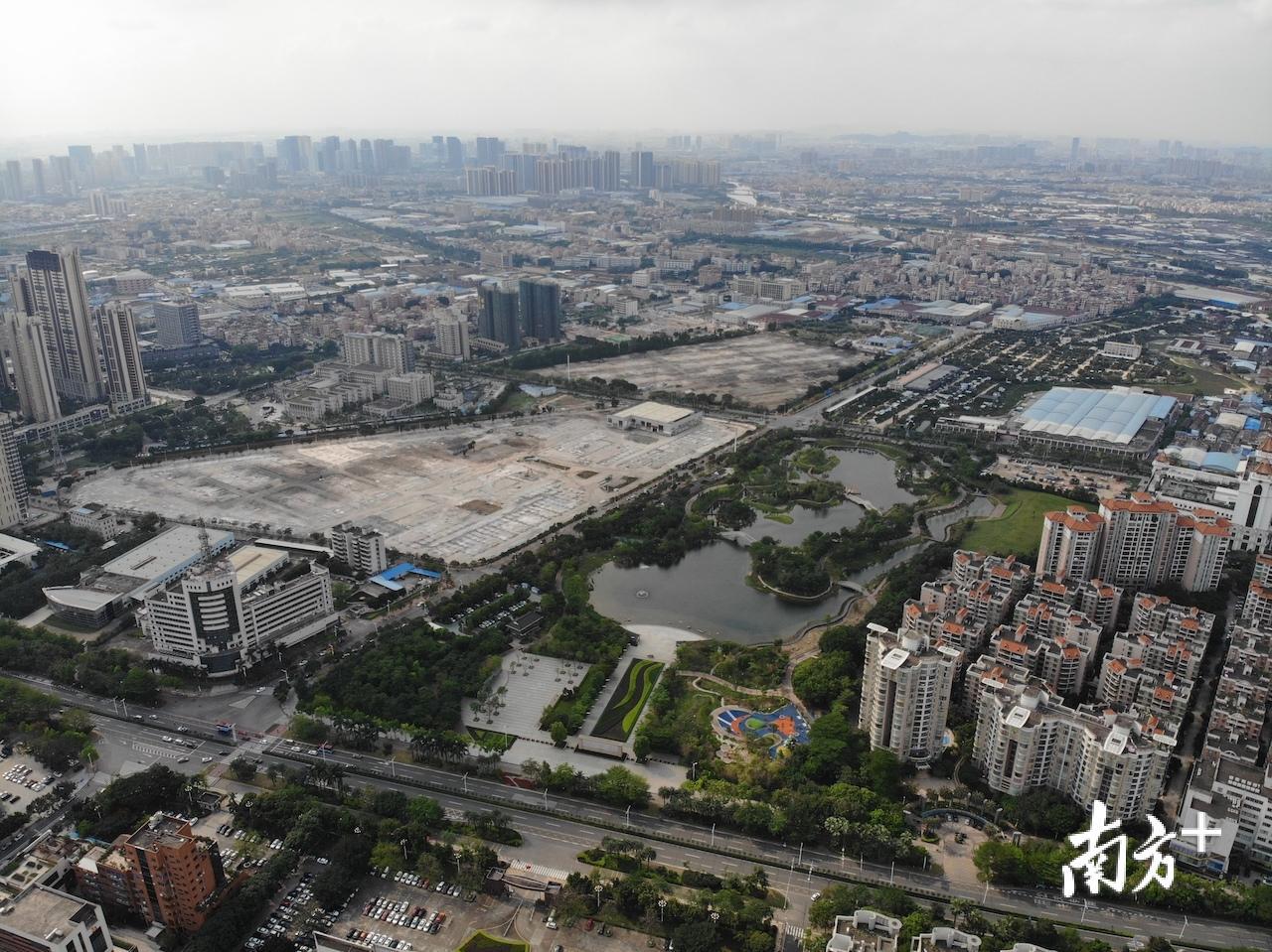 图为映月湖片区城市风景。桂城宣办供图