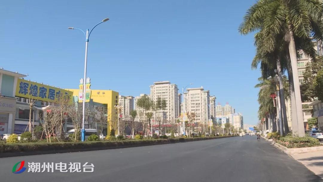 潮州市城区多条道路改造即将完工