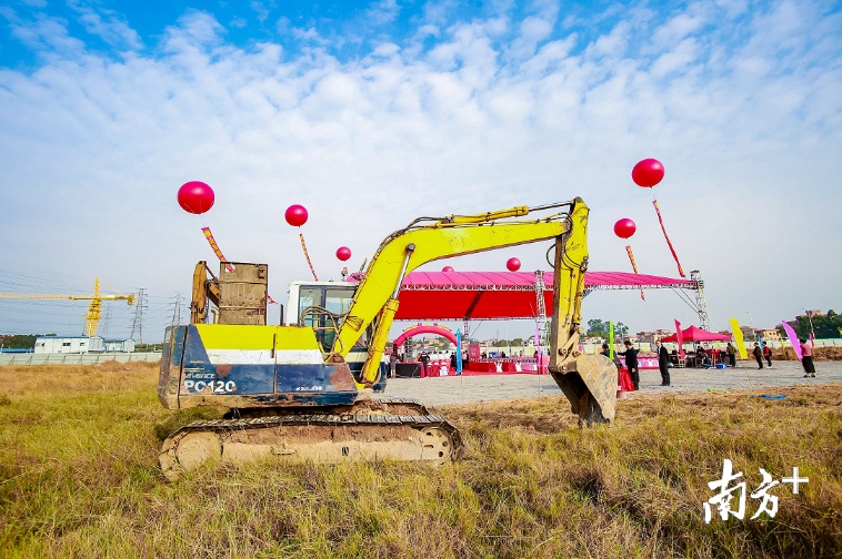 佛山西樵伟安科创园动工现场。资料图片