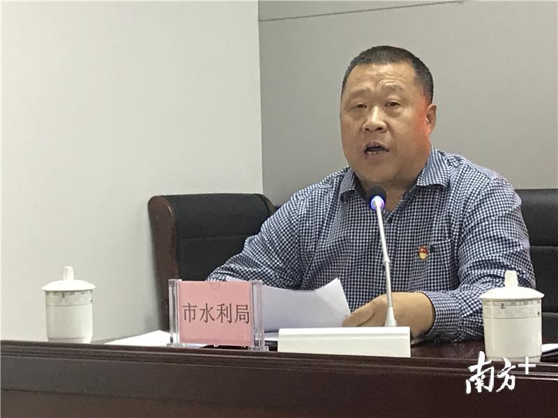 台山市水利局副局长司徒结蔼。 台山市水利局副局长司徒结蔼。