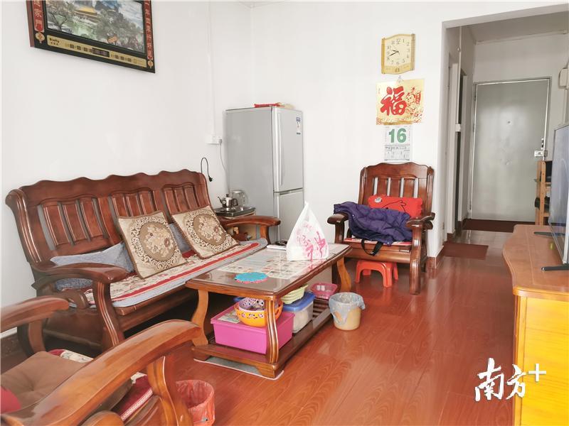 李治中租住的公共租赁住房。