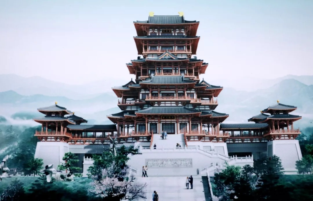 博物馆效果图。