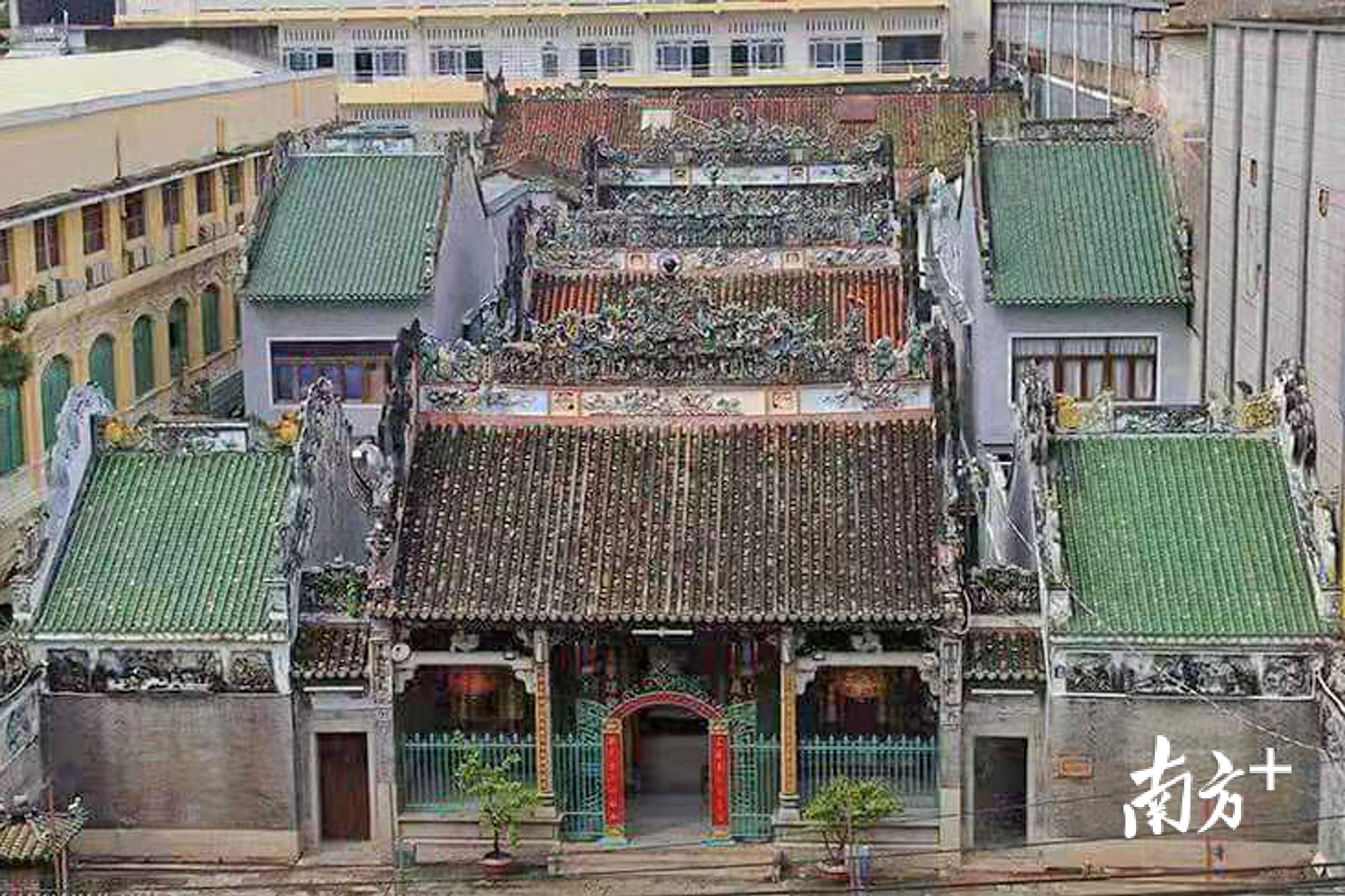 位于越南胡志明市的穗城会馆。 位于越南胡志明市的穗城会馆。