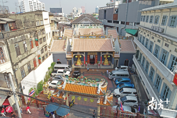 位于曼谷唐人街的广肇会馆。 位于曼谷唐人街的广肇会馆。