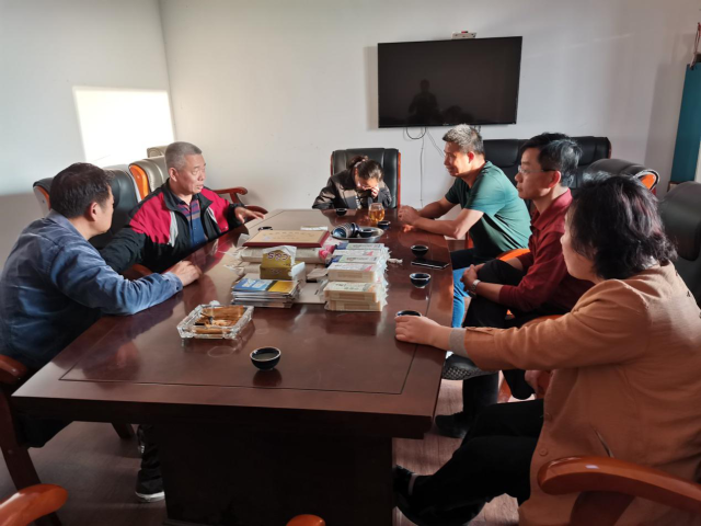 在广东天力大地农业公司调研与座谈