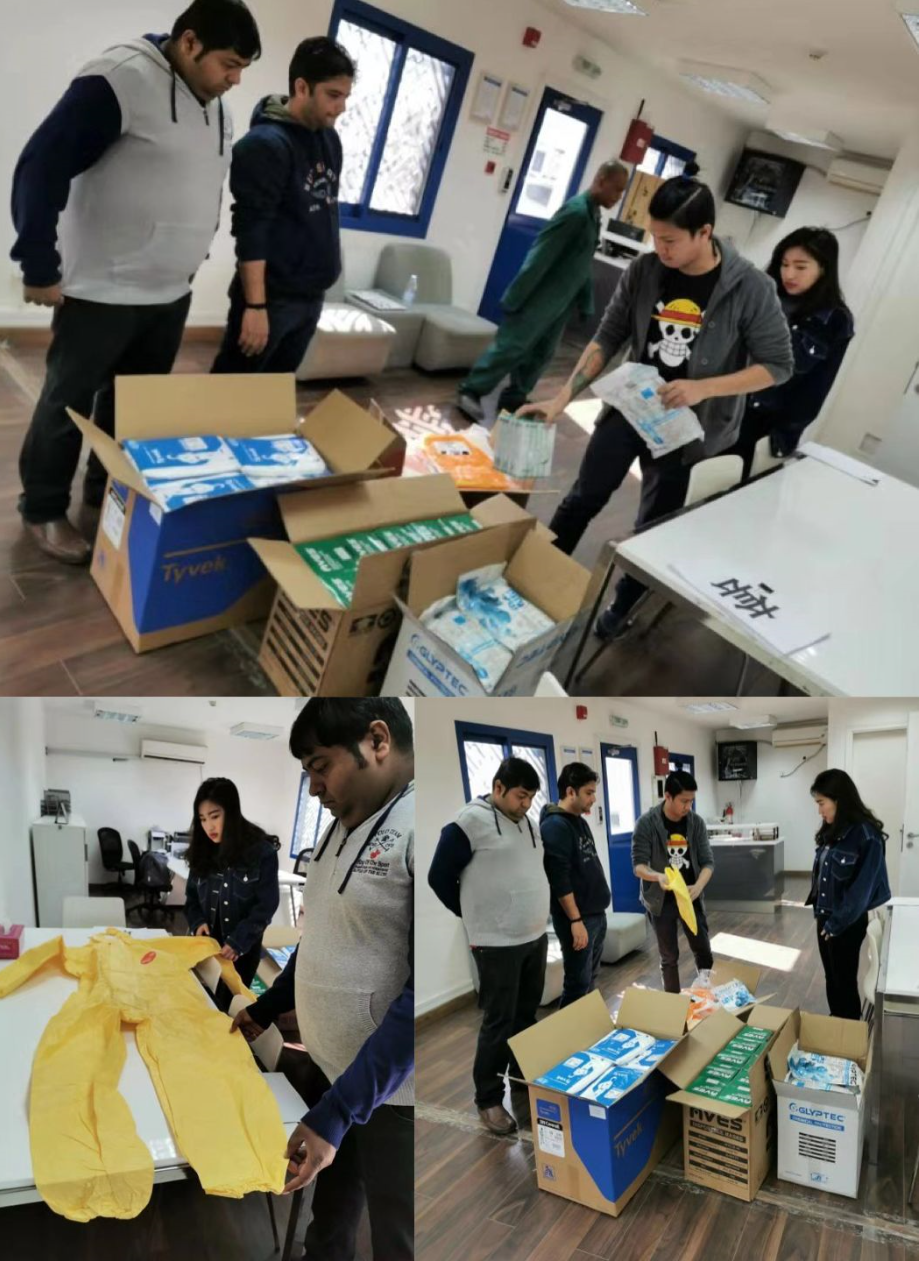 迪拜物资驰援祖国