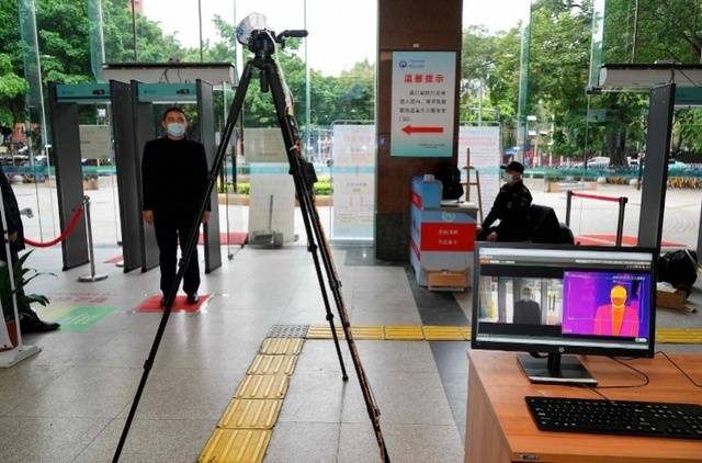 广东省人民医院5g红外测温神器上岗 可同时侦测视野内多人体温 南方plus 南方