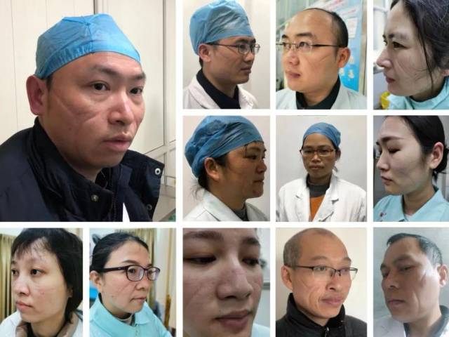 特写丨口罩背后的医生面孔