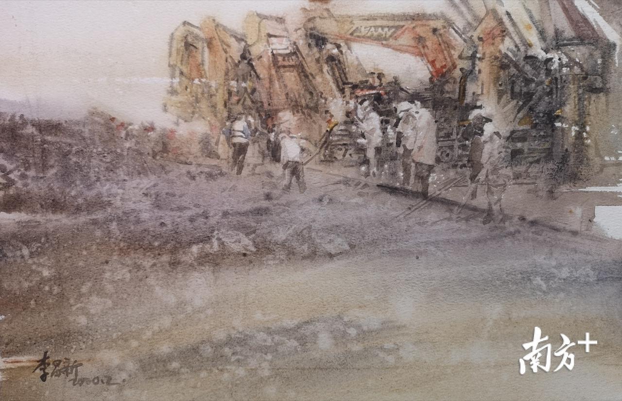 李昌新《地动三河铁臂摇》 李昌新《地动三河铁臂摇》