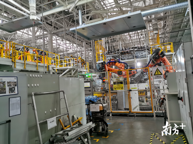 一汽-大众佛山工厂。李慧君摄