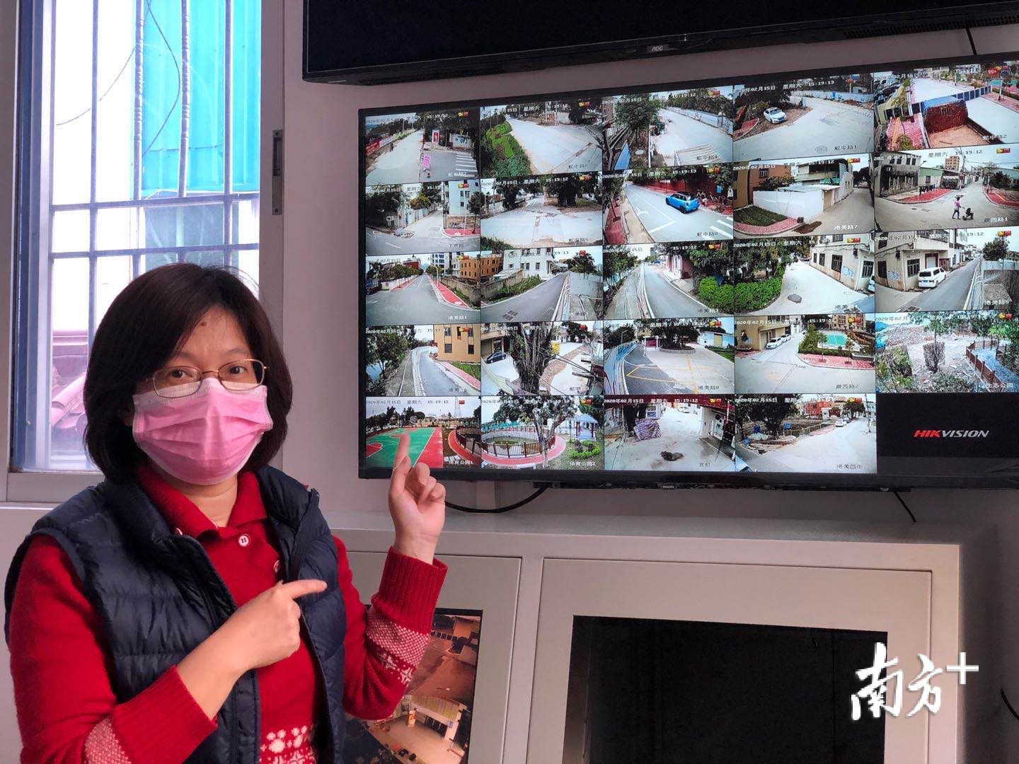 全村视频监控系统在这一次疫情防控中发挥巨大作用。余丹 摄