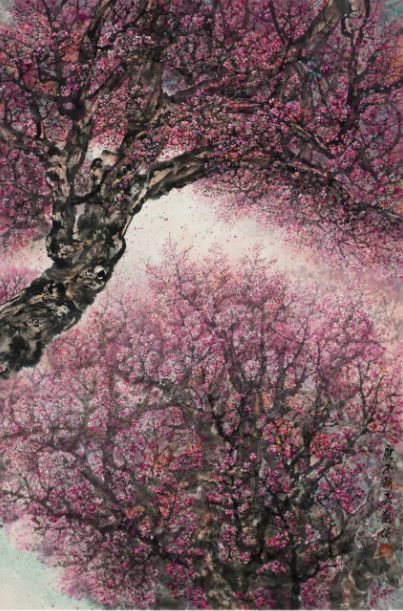 赵应伦《静待春暖花开》