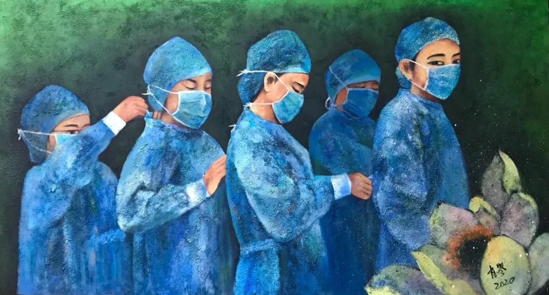 肖琴《最美的逆行天使》