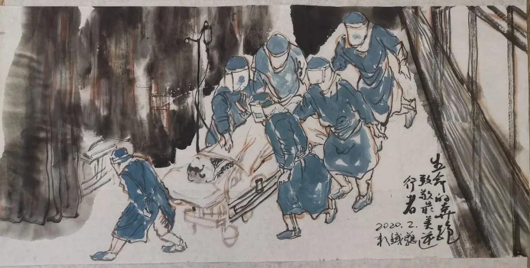 赖铁骢《生命的奔跑》