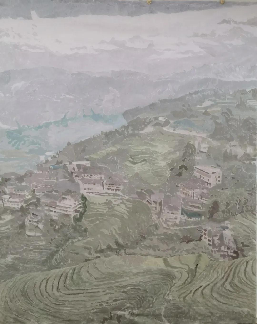 吴坚《江山依旧》