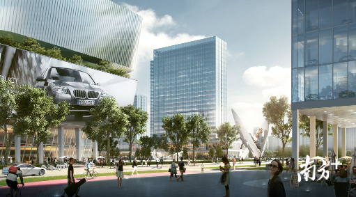 爱车小镇规划图。桂城宣办供图 爱车小镇规划图。桂城宣办供图