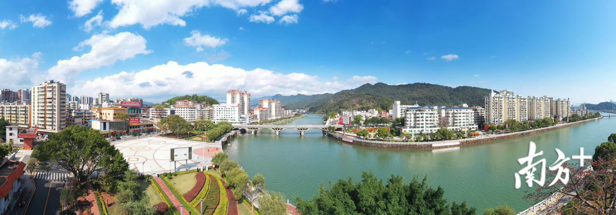 仁化县城新貌。