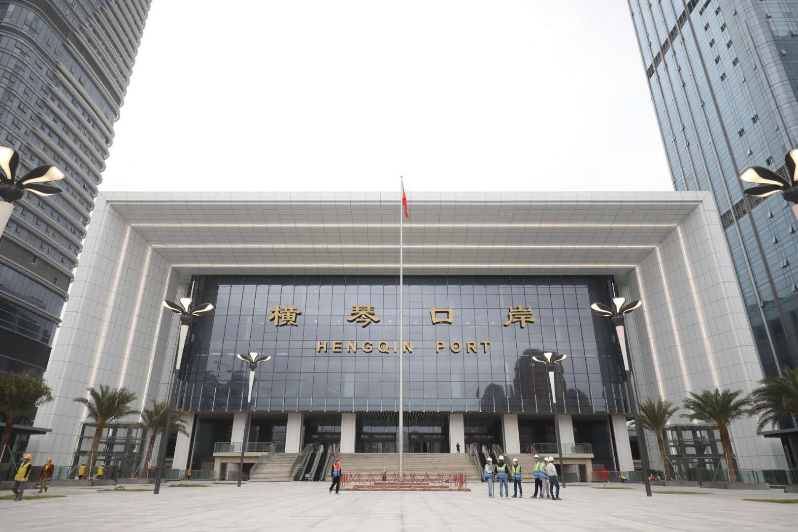 视频|即将启用!探营横琴口岸澳方口岸区