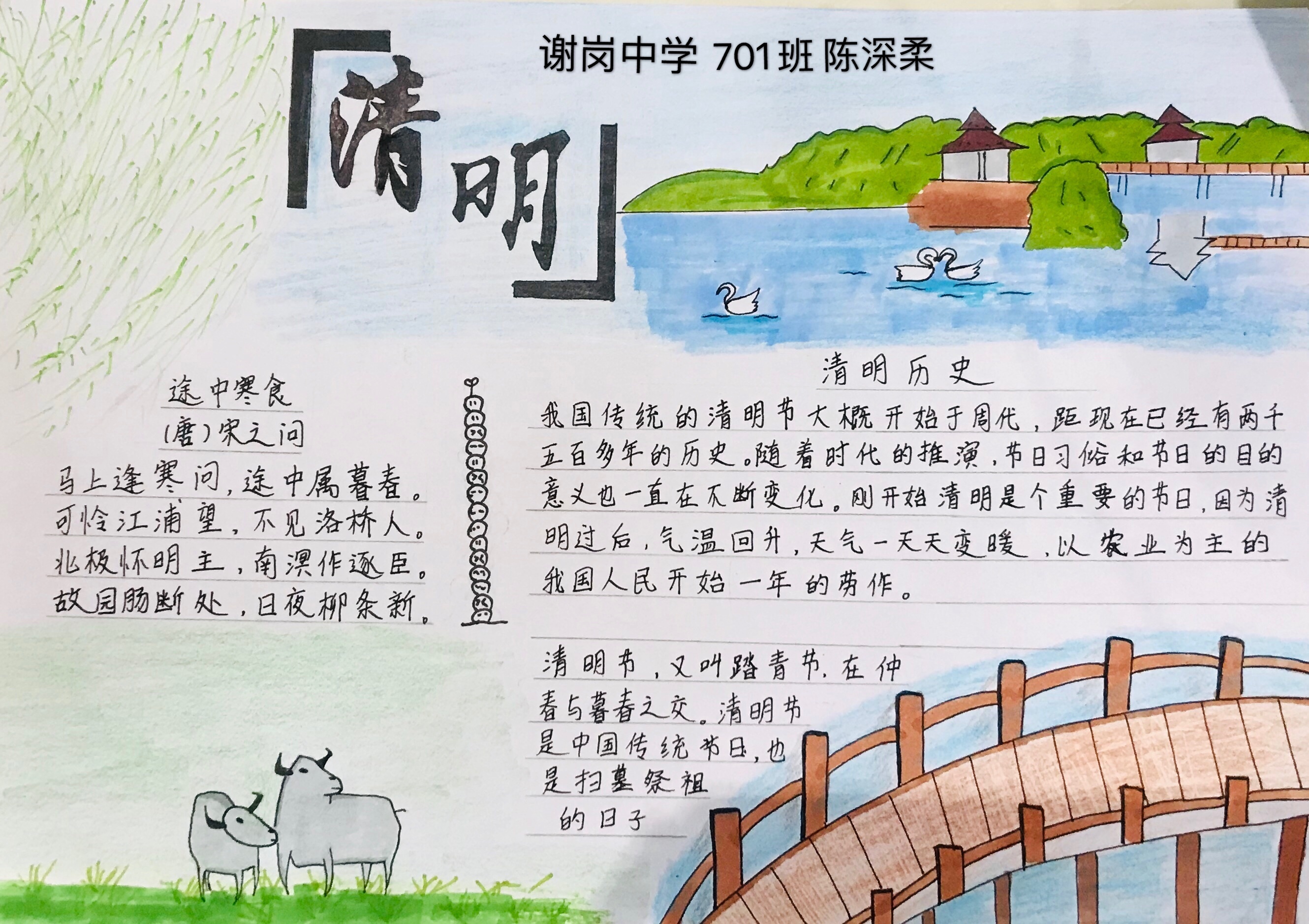 谢岗中学 陈深柔