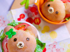 在+学做菜〡DIY简餐：小熊汉堡