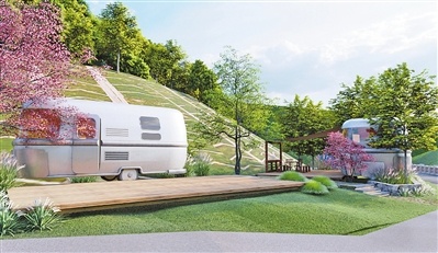 露营驿站效果图