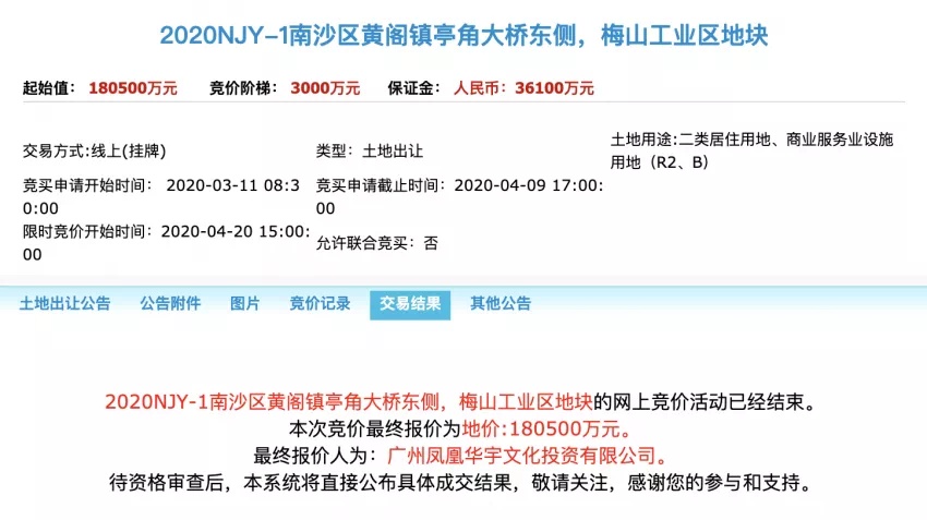 凤凰卫视将落子南沙