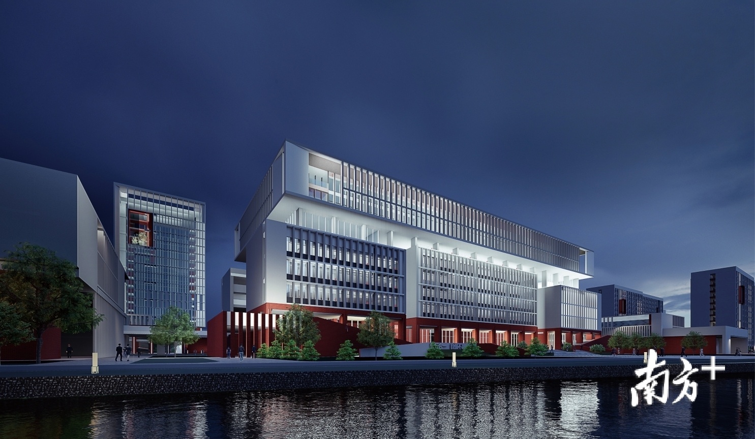 学习综合体效果图。受访者供图 学习综合体效果图。受访者供图