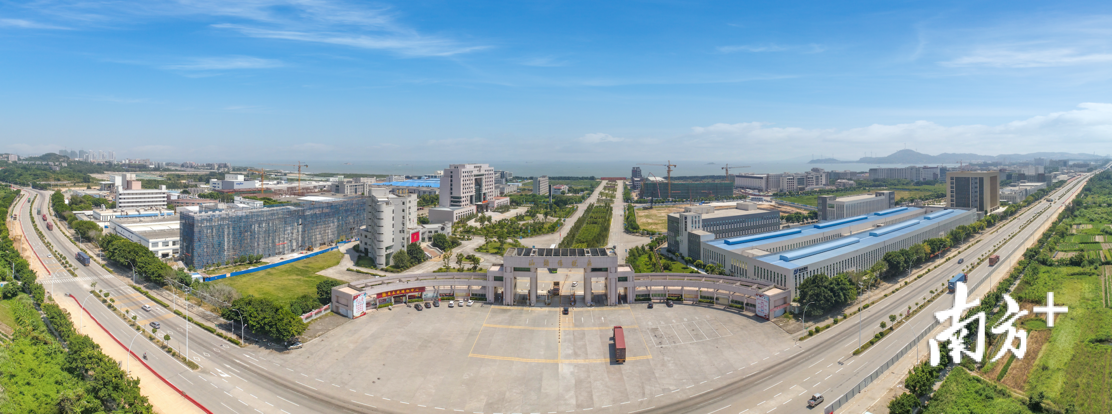 国务院正式批复设立汕头综合保税区，优化整合后面积2.69平方公里。受访者供图