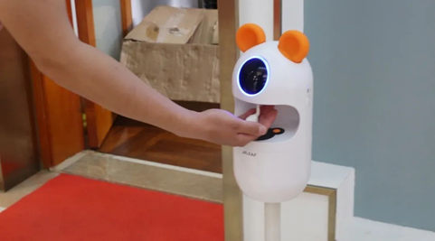 广东碧桂园学校设置全自动洗手液感应器。 广东碧桂园学校设置全自动洗手液感应器。